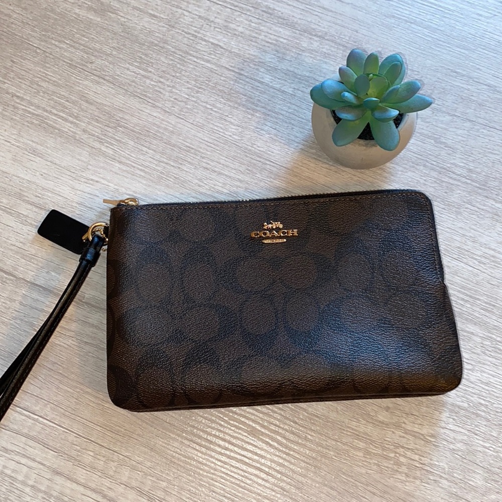 COACH wristlet